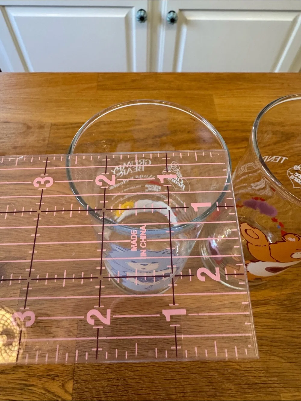 🌈 Vintage 1983 Pizza Hut Care Bears Glasses | Grumpy Bear & Tenderheart Bear